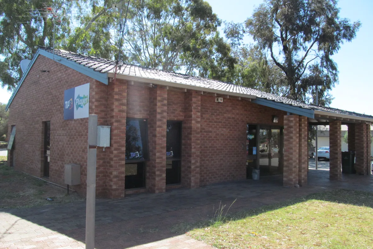 Brick TAB outlet at a suburban shopping centre in Australia