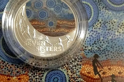 Australian one dollar coin