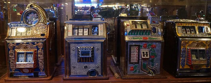 Vintage slot machines